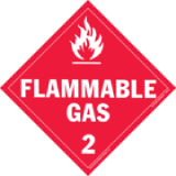 Gases inflamables.